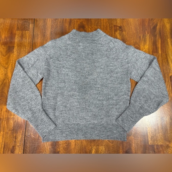 NWT! Quince | Baby Alpaca-Wool Crew | Charcoal | Medium - Picture 6 of 6